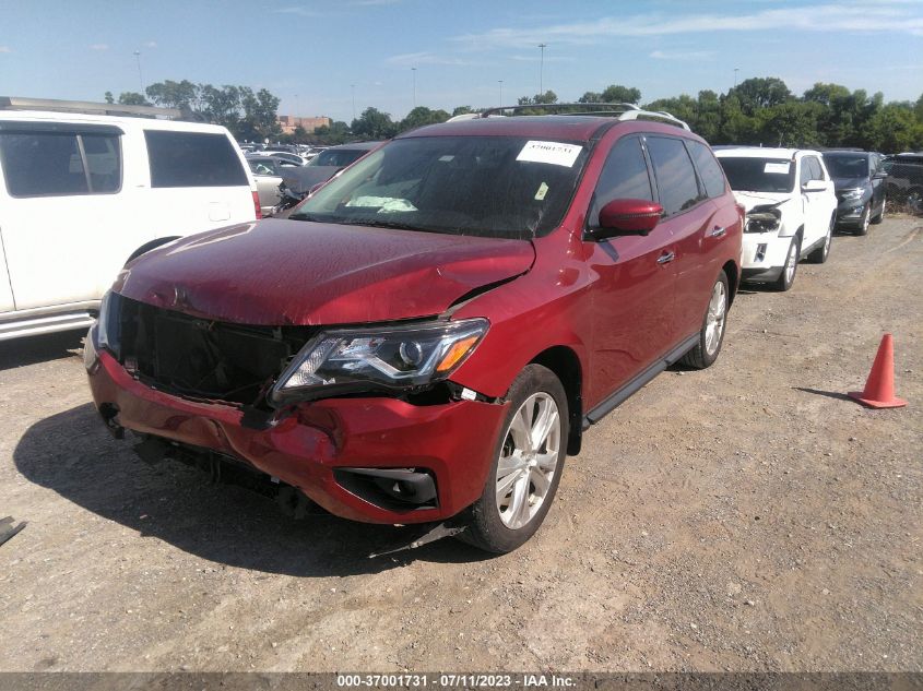 2018 NISSAN PATHFINDER SL - 5N1DR2MN0JC678493