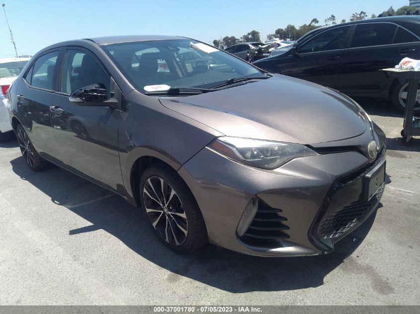 2017 TOYOTA COROLLA L/LE/XLE/SE - 2T1BURHE0HC764112