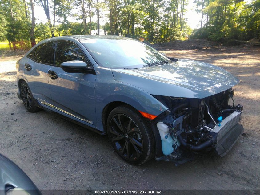 2019 HONDA CIVIC HATCHBACK SPORT - SHHFK7G45KU228424