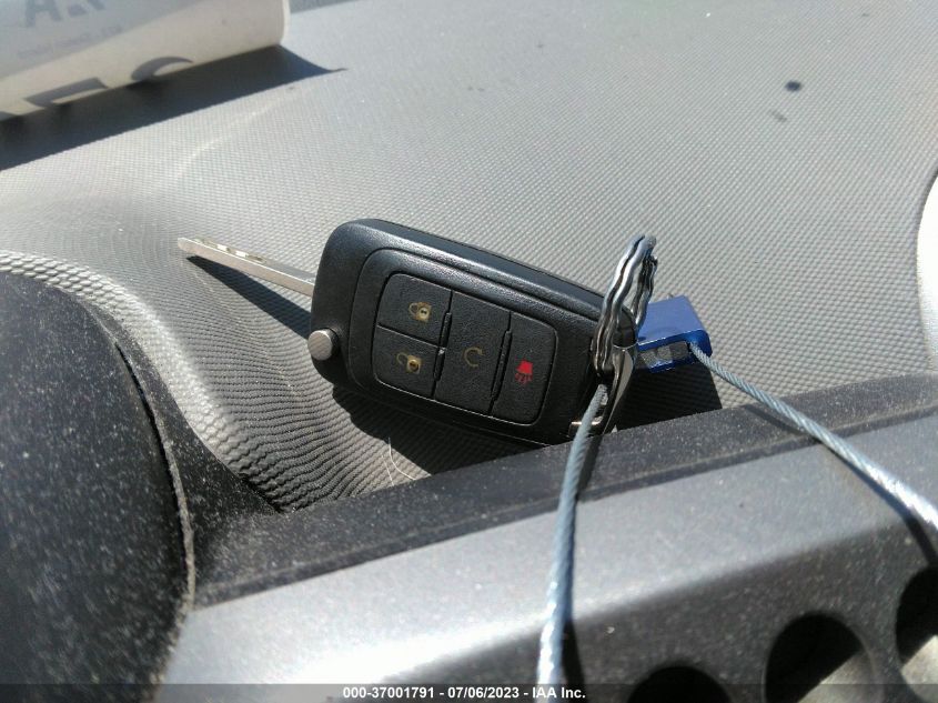 2013 CHEVROLET SONIC LTZ - 1G1JE6SB7D4124877