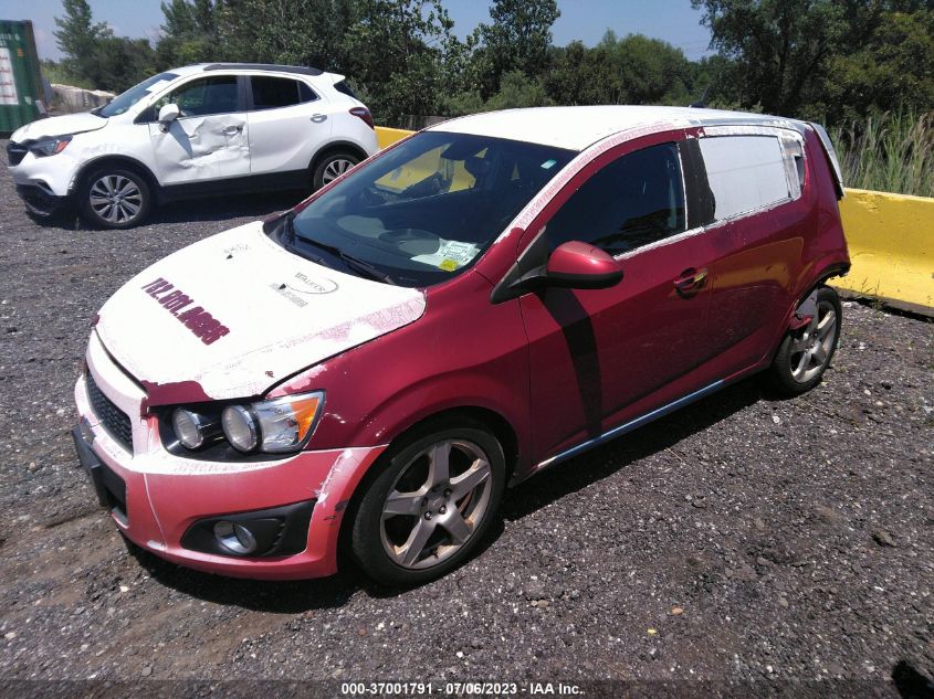 2013 CHEVROLET SONIC LTZ - 1G1JE6SB7D4124877