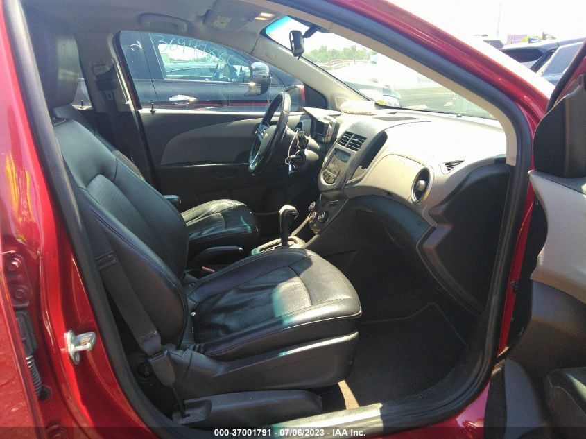 2013 CHEVROLET SONIC LTZ - 1G1JE6SB7D4124877