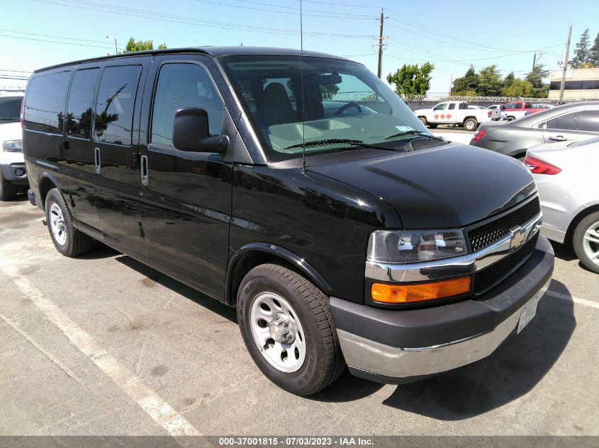 2013 CHEVROLET EXPRESS PASSENGER LT - 1GNSHCF45D1181598