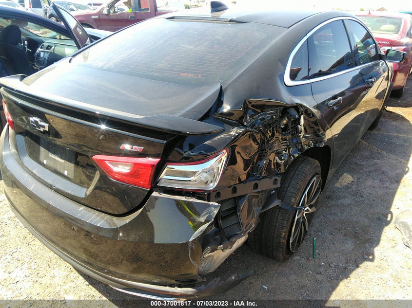 VIN 1G1ZG5ST2NF212418 2022 CHEVROLET MALIBU RS