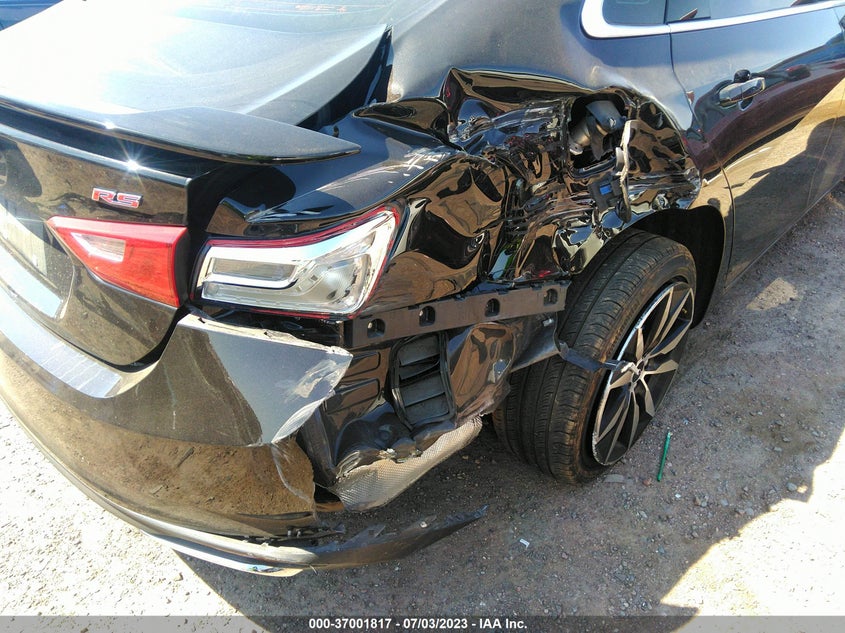 VIN 1G1ZG5ST2NF212418 2022 CHEVROLET MALIBU RS