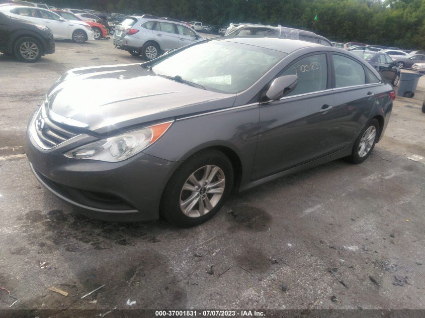 2014 HYUNDAI SONATA GLS - 5NPEB4AC7EH896548