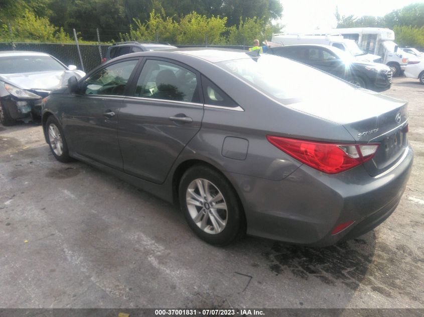 2014 HYUNDAI SONATA GLS - 5NPEB4AC7EH896548