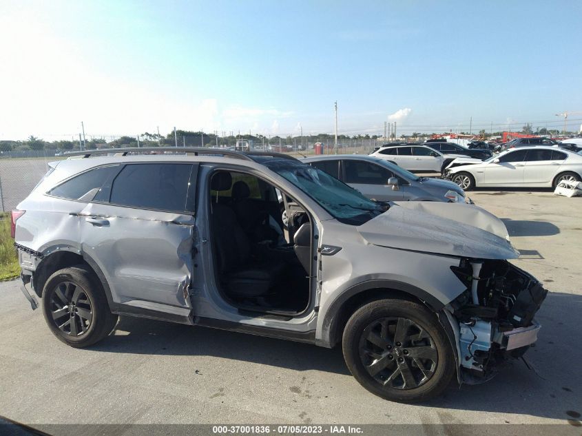 2022 KIA SORENTO X-LINE S - 5XYRLDLC3NG123076