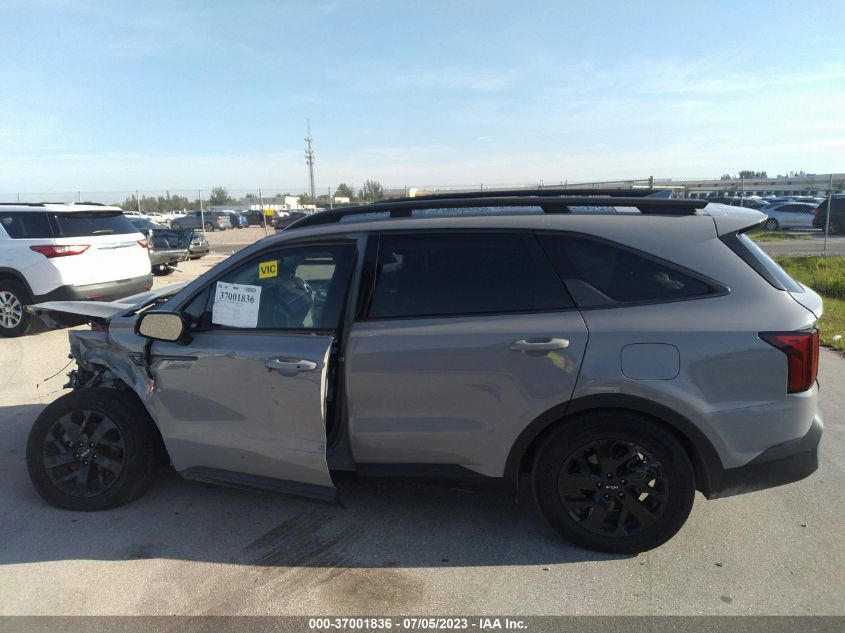 2022 KIA SORENTO X-LINE S - 5XYRLDLC3NG123076