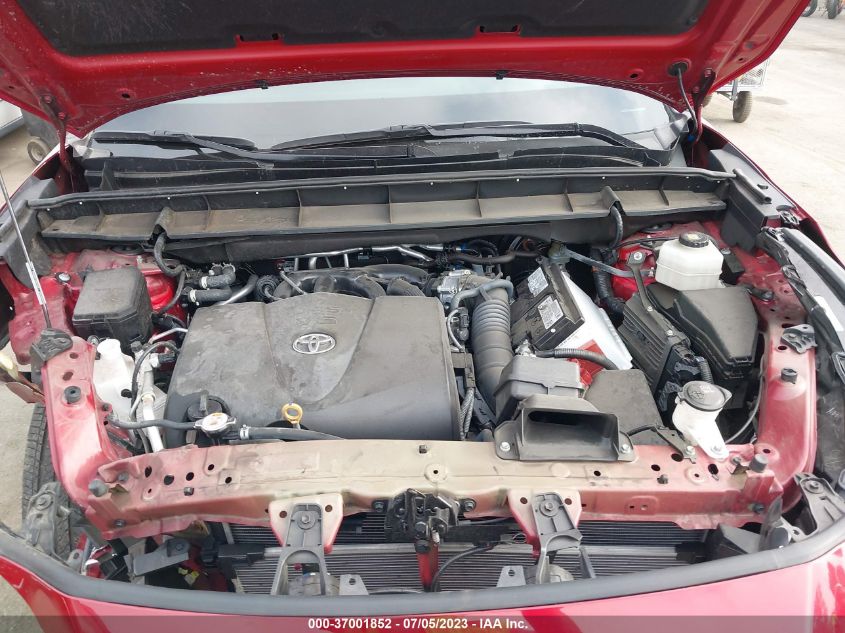 2022 TOYOTA HIGHLANDER XLE - 5TDHZRBH7NS182459