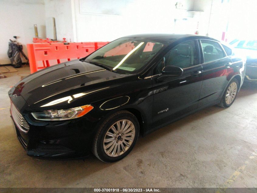 2014 FORD FUSION S HYBRID - 3FA6P0UU2ER369068