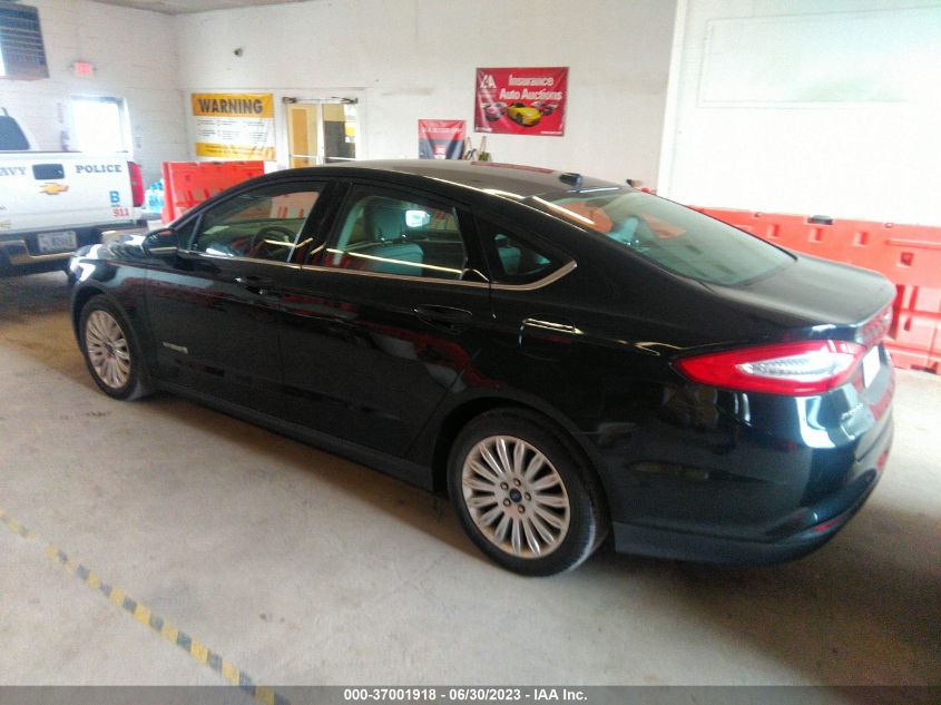 2014 FORD FUSION S HYBRID - 3FA6P0UU2ER369068