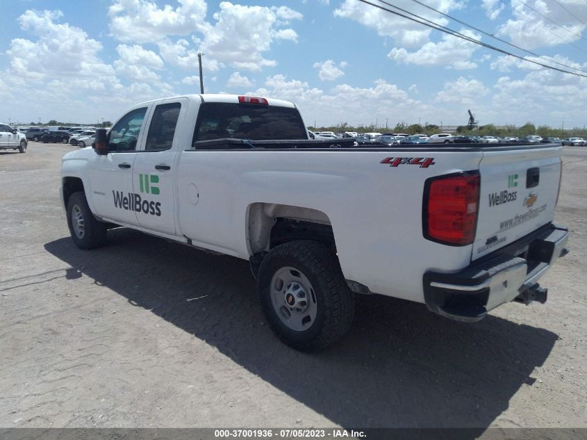 2019 CHEVROLET SILVERADO 2500HD WORK TRUCK - 2GC2KREG8K1212391