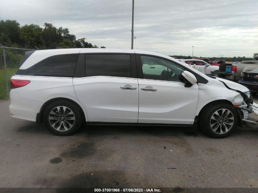 2021 HONDA ODYSSEY EX-L - 5FNRL6H75MB018844