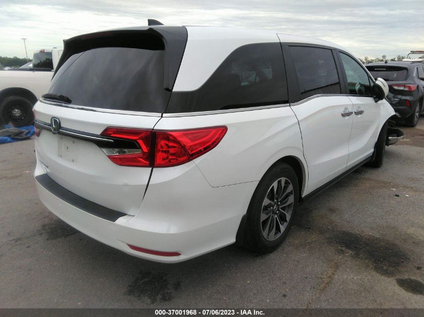 2021 HONDA ODYSSEY EX-L - 5FNRL6H75MB018844