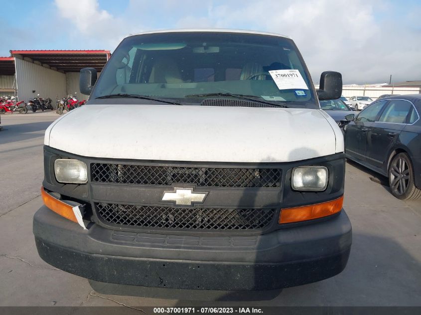 2013 CHEVROLET EXPRESS CARGO VAN - 1GCWGFCAXD1163994