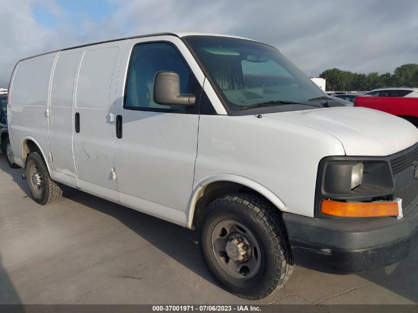 2013 CHEVROLET EXPRESS CARGO VAN - 1GCWGFCAXD1163994