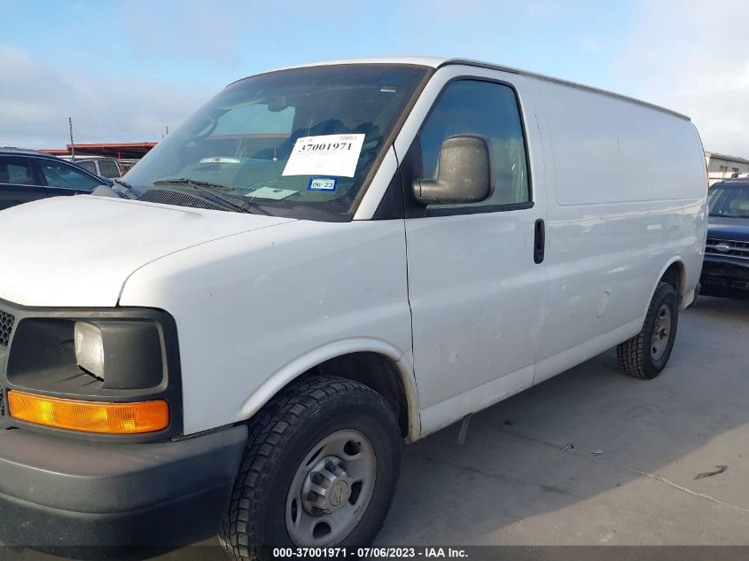 2013 CHEVROLET EXPRESS CARGO VAN - 1GCWGFCAXD1163994