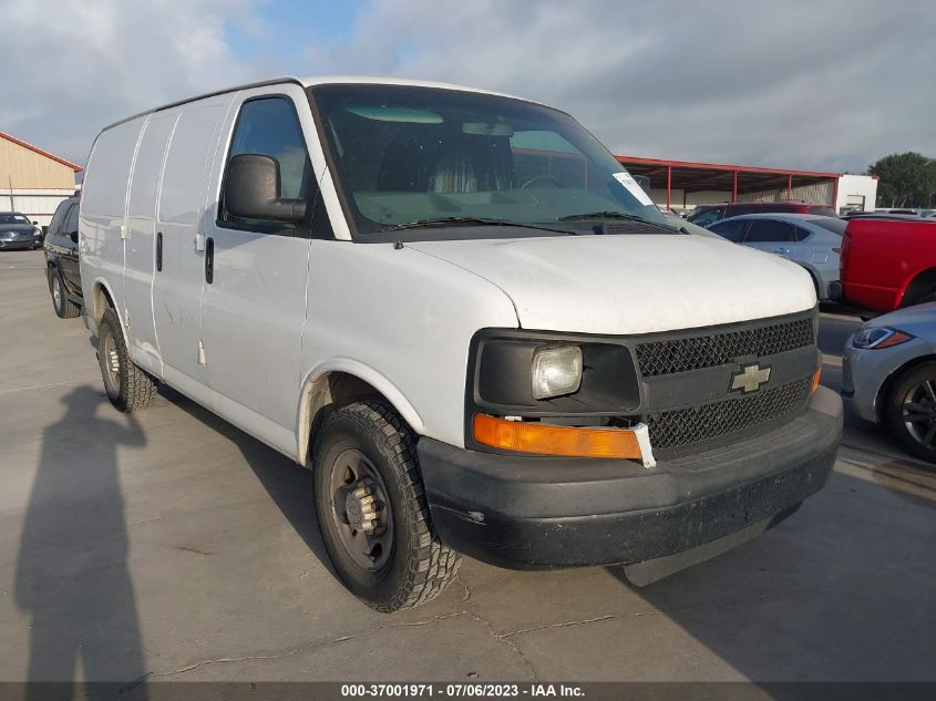 2013 CHEVROLET EXPRESS CARGO VAN - 1GCWGFCAXD1163994
