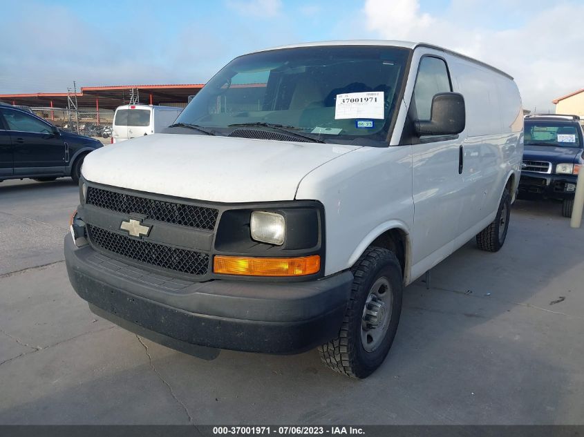 2013 CHEVROLET EXPRESS CARGO VAN - 1GCWGFCAXD1163994