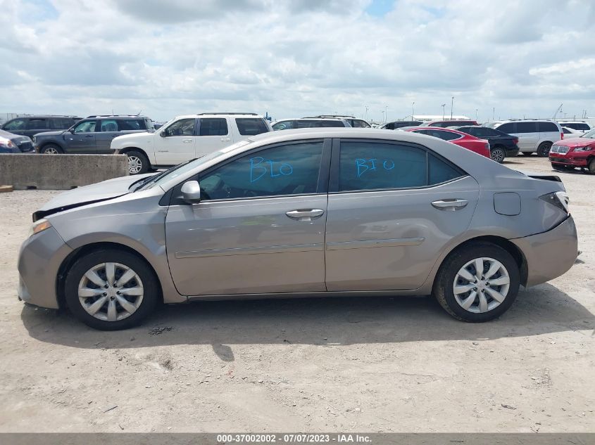 2015 TOYOTA COROLLA L/LE/S/S PLUS/LE PLUS - 5YFBURHE3FP243169
