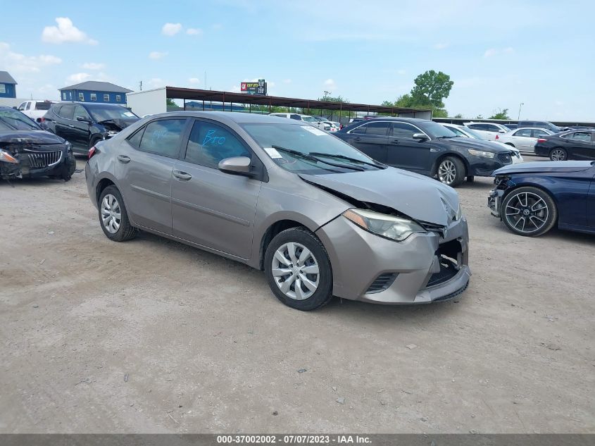 2015 TOYOTA COROLLA L/LE/S/S PLUS/LE PLUS - 5YFBURHE3FP243169