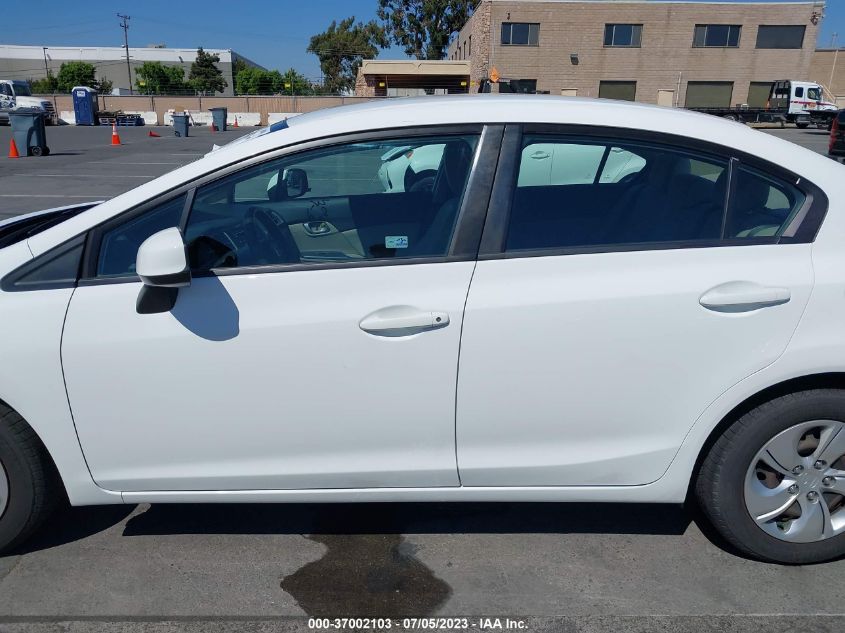 2013 HONDA CIVIC SDN LX - 19XFB2F59DE227929