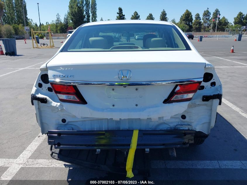 2013 HONDA CIVIC SDN LX - 19XFB2F59DE227929