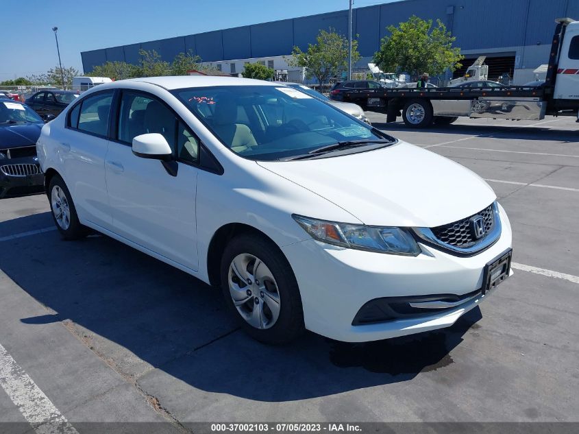 2013 HONDA CIVIC SDN LX - 19XFB2F59DE227929