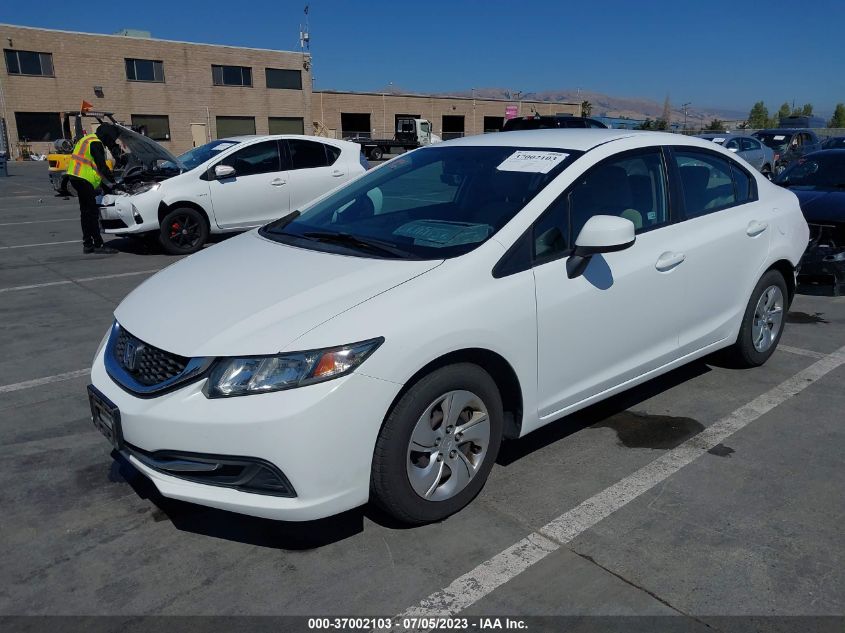 2013 HONDA CIVIC SDN LX - 19XFB2F59DE227929