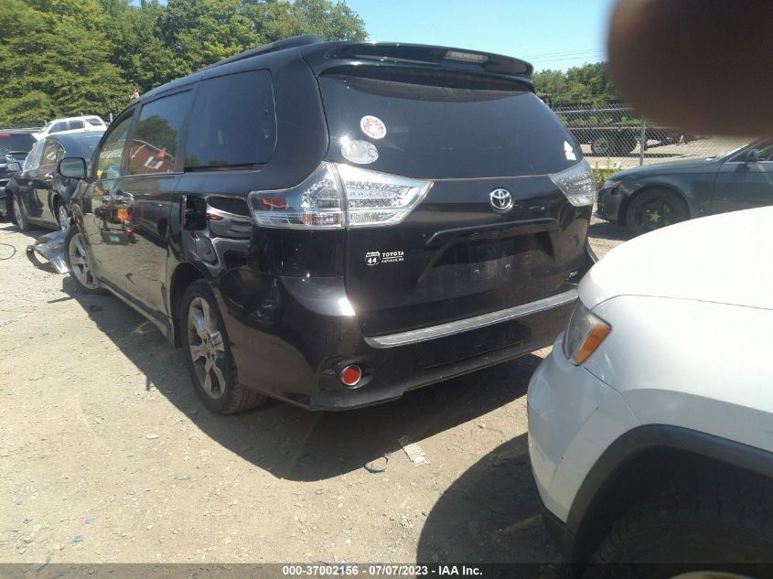 2013 TOYOTA SIENNA SE - 5TDXK3DC2DS281140