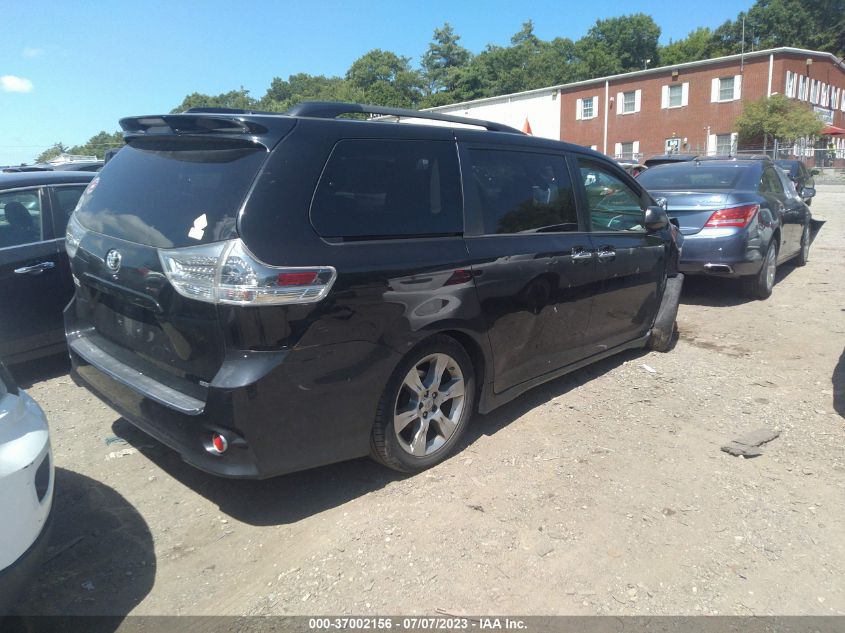 2013 TOYOTA SIENNA SE - 5TDXK3DC2DS281140