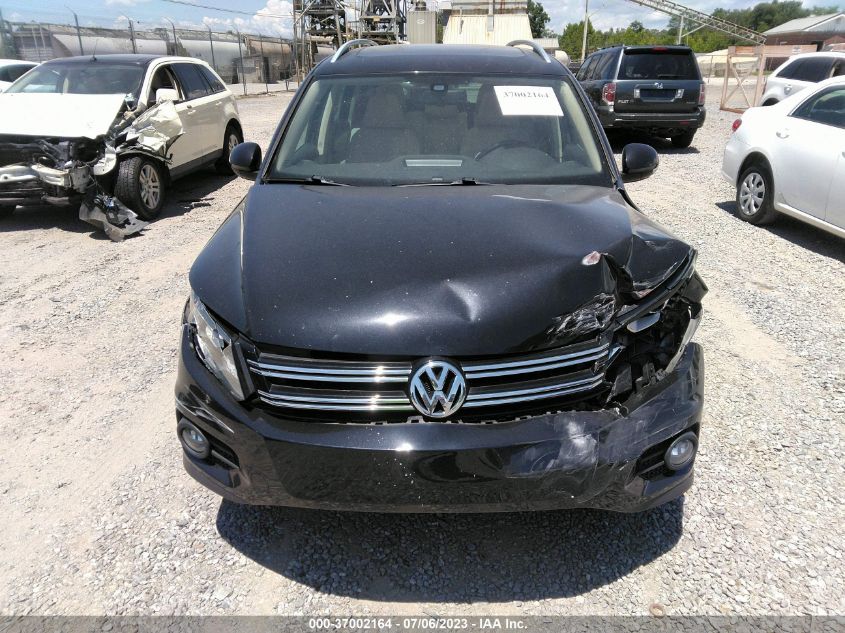 2016 VOLKSWAGEN TIGUAN SE - WVGBV7AX5GW586759