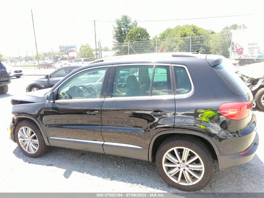 2016 VOLKSWAGEN TIGUAN SE - WVGBV7AX5GW586759