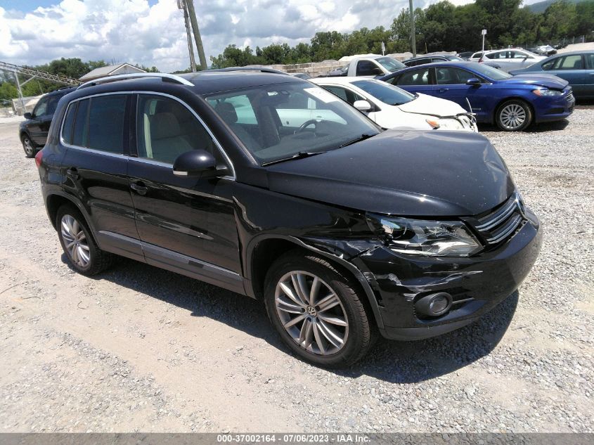 2016 VOLKSWAGEN TIGUAN SE - WVGBV7AX5GW586759