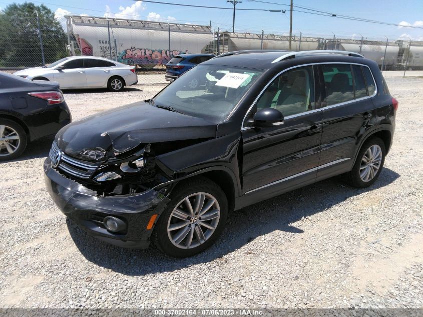 2016 VOLKSWAGEN TIGUAN SE - WVGBV7AX5GW586759