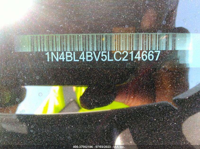 VIN 1N4BL4BV5LC214667 2020 NISSAN ALTIMA 2.5 S