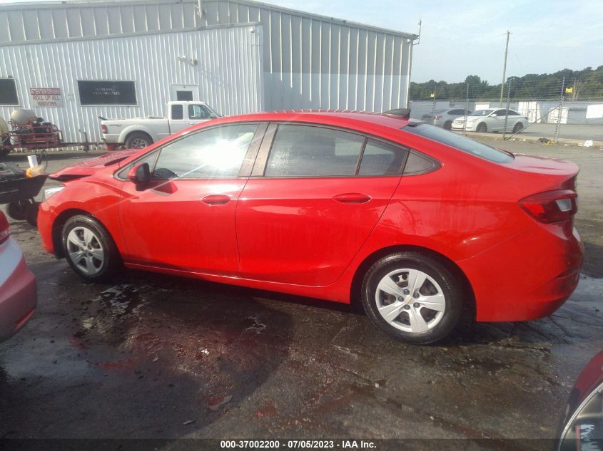 2017 CHEVROLET CRUZE LS - 1G1BC5SM0H7155317