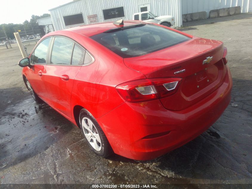 2017 CHEVROLET CRUZE LS - 1G1BC5SM0H7155317