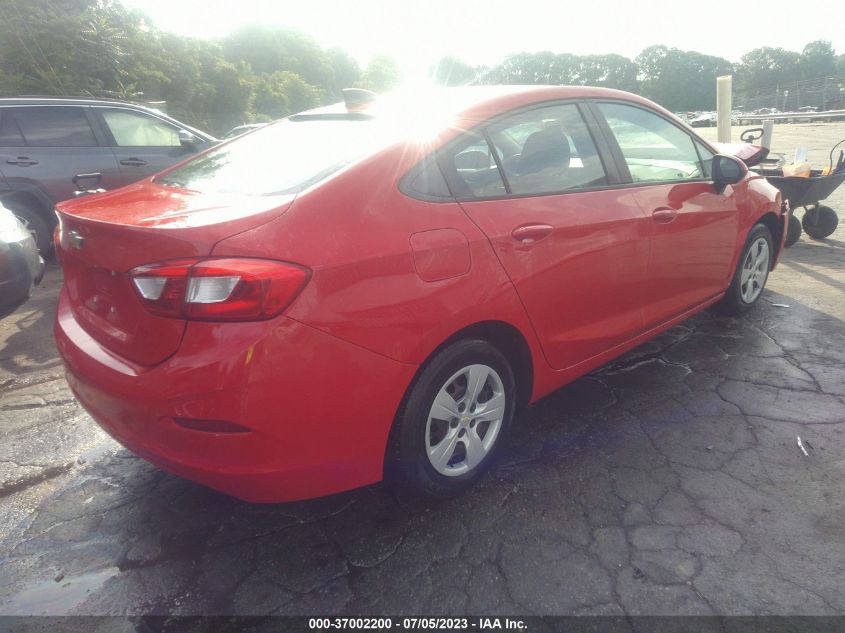 2017 CHEVROLET CRUZE LS - 1G1BC5SM0H7155317