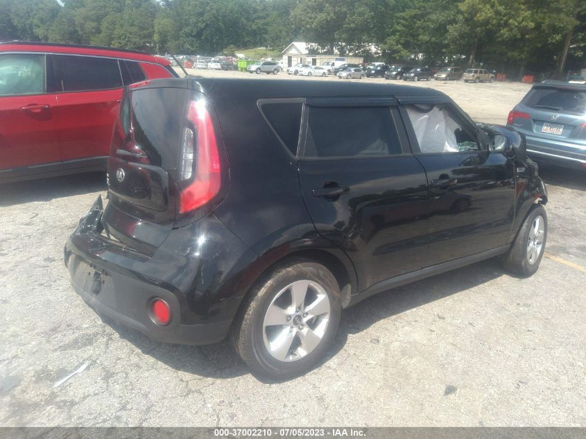2017 KIA SOUL BASE - KNDJN2A25H7444138