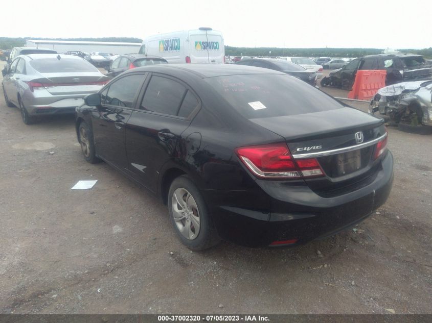 2015 HONDA CIVIC SEDAN LX - 19XFB2F51FE005291