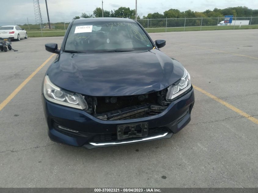 2016 HONDA ACCORD SEDAN SPORT - 1HGCR2F59GA042318