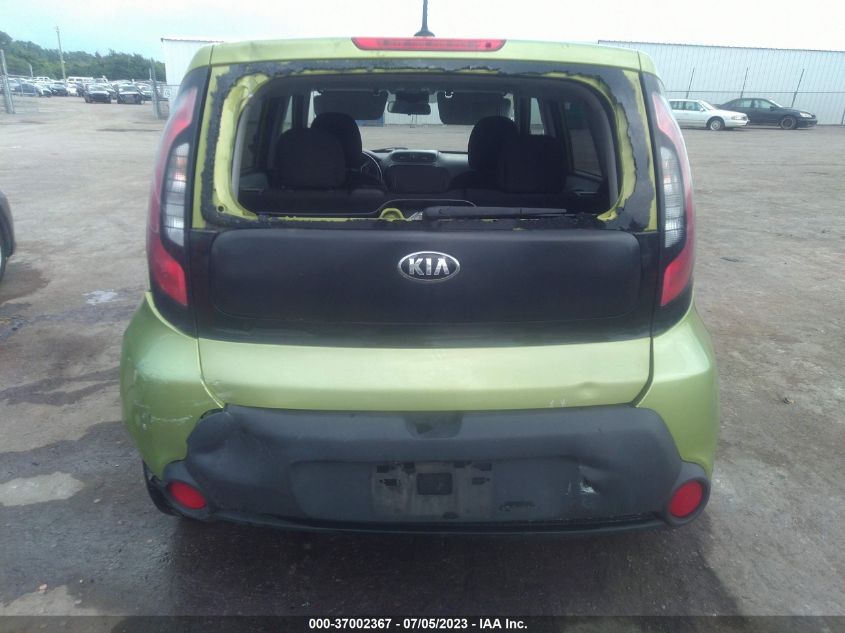 2015 KIA SOUL BASE - KNDJN2A21F7813509