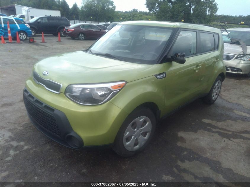 2015 KIA SOUL BASE - KNDJN2A21F7813509