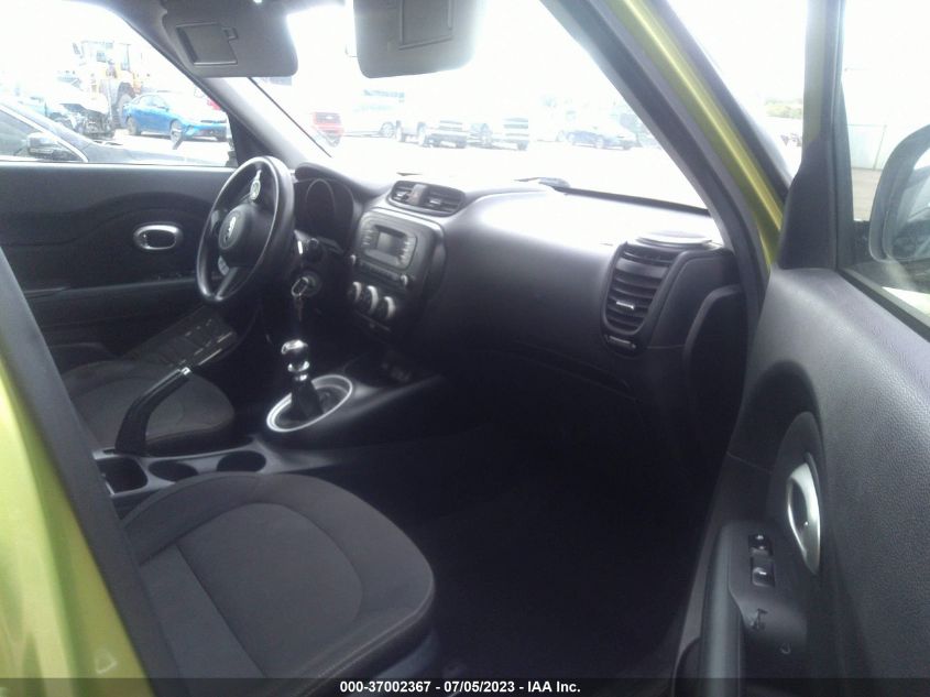 2015 KIA SOUL BASE - KNDJN2A21F7813509