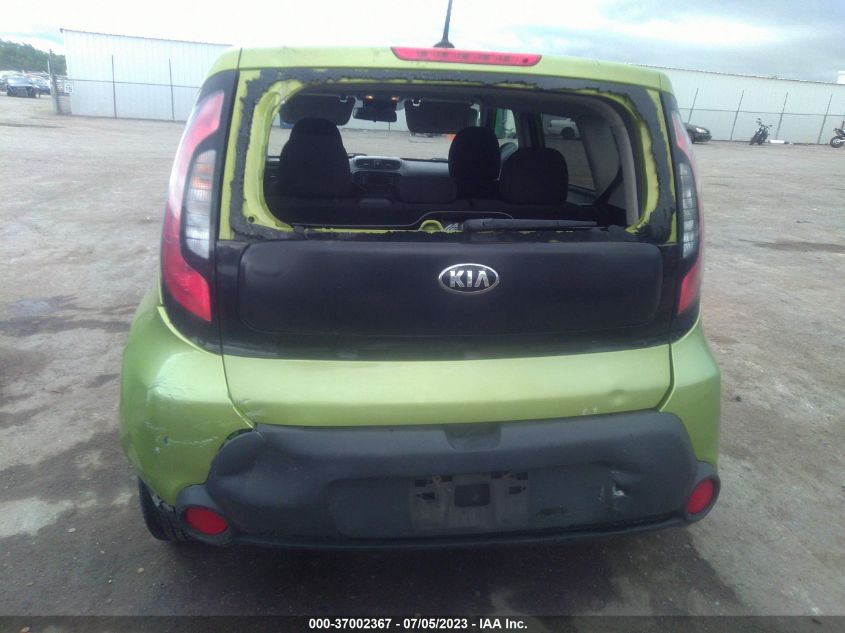 2015 KIA SOUL BASE - KNDJN2A21F7813509