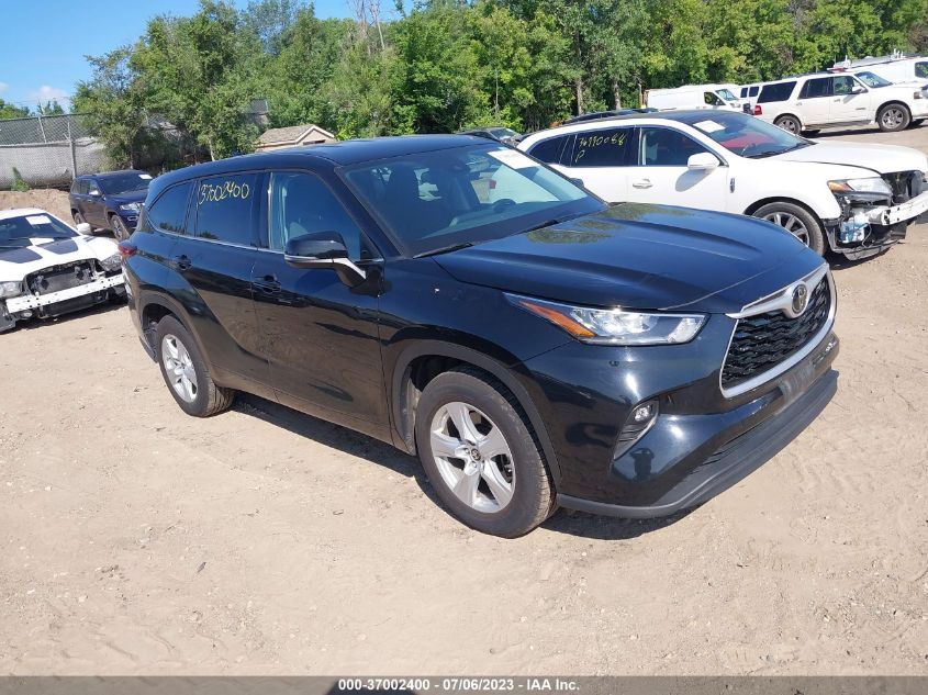 2020 TOYOTA HIGHLANDER L/LE - 5TDZZRAH4LS027855