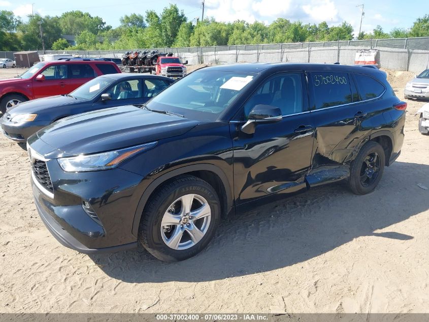 2020 TOYOTA HIGHLANDER L/LE - 5TDZZRAH4LS027855