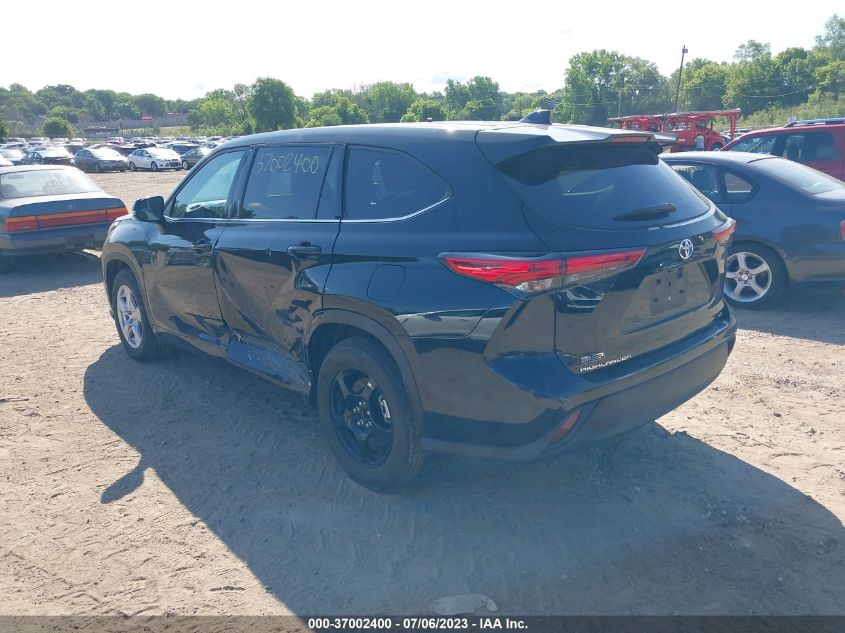 2020 TOYOTA HIGHLANDER L/LE - 5TDZZRAH4LS027855